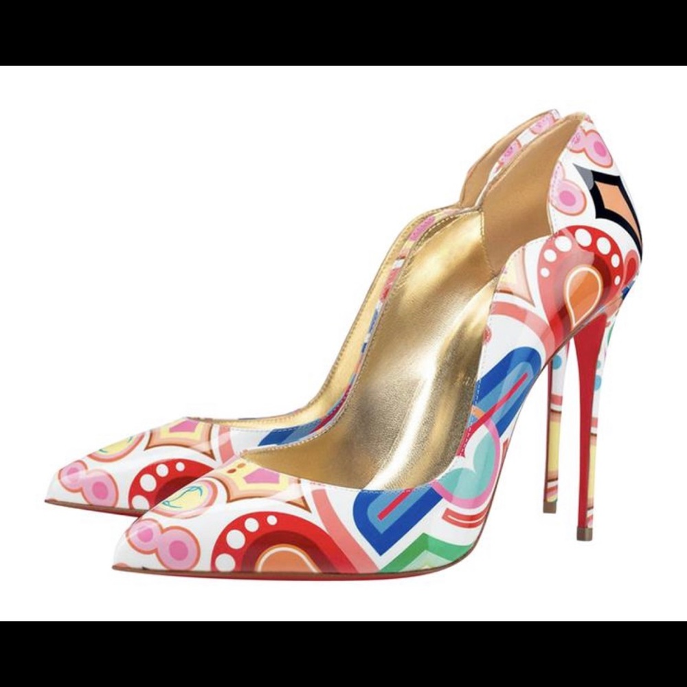 Louboutin Hot Chick 100 Tívoli pumps NWT